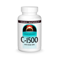 source naturals vitamina c 1500 rose hips 50 tabletas